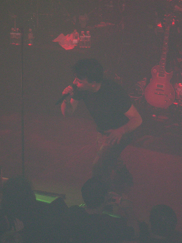 Gary Numan performing during his JAGGED concert