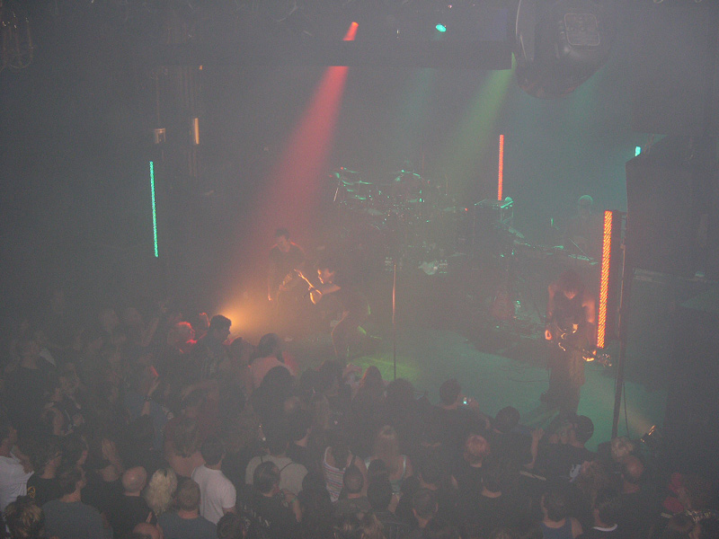 Fans enjoying the Gary Numan  concert