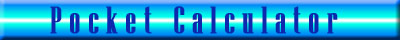 Pocket Calculator