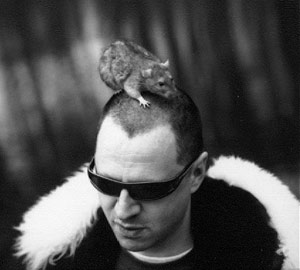 Jean-Luc with his rat